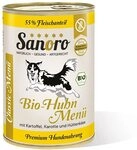 Sanoro Men&uuml; Classic Huhn mit 55% Fleischanteil - Premium Hundefutter in