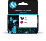HP 364 Magenta, Original Druckerpatrone | Tinte f&uuml;r Photosmart B210c, B110c, B110e,