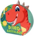 Dino-Bastelbox. Mit Anleitungen, Bastelmaterial und Mitmachbuch: 8 Anleitungen,