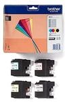 Brother Juliet LC223-4er-Pack - Schwarz, Gelb, Cyan, Magenta, Cranberry -...