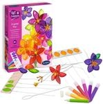 Sentosph&egrave;re 3909510 Bastelset Kristallblumen, DIY Kreativ-Set f&uuml;r Kinder und