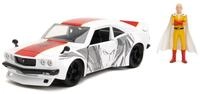 Jada Toys One Punch Man Figur Saitama & Modellauto 1974er Mazda RX-3 - Set aus
