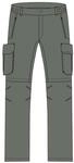 CMP Hose Zip Off mit seitlichen Taschen, Stretch, f&uuml;r Herren, Art.31t5627, U452