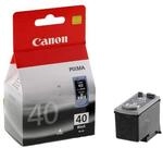 Canon Tintenpatrone PG-40 BK - schwarz 16 ml - Original f&uuml;r Tintenstrahldrucker