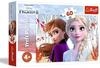 Trefl - Puzzle 60 Teile Die Zauberhafte Welt von Anna und ELSA Frozen 2, 4+