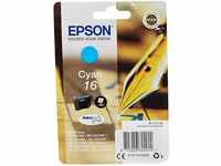 Epson C13T16224022 Original Tintenpatronen Pack of 1, Cyan