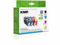 KMP Tintenpatronen passend für HP 364 (N9J73AE) Multipack - für Deskjet 3520e...