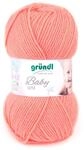 Gr&uuml;ndl Baby uni Strickgarn (OEKO-TEX zertifizierte Baby Wolle, strapazierf&auml;hig und