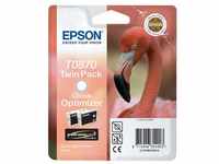 Epson T0870 Tintenpatrone Flamingo, Multipack, high gloss