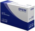 Epson 3 Farben TM-C3400 Tintenpatronen (Cyan, Magenta, Gelb, TM-C3400, 1 St&uuml;ck)