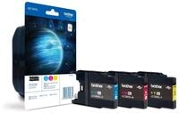 Brother Original XL-Tintenpatronen LC-1280XL (cyan, magenta, gelb) im...