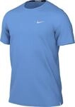 Nike Herren M Nk Df Uv Miler Ss, University Blue/Reflective Silv, DV9315-412, S