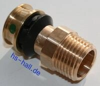 Viega Raxofix &Uuml;bergangsnippel 16 x 1/2 " &Uuml;bergangsst&uuml;ck Pressfitting