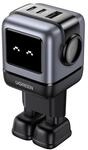 UGREEN UNO USB C Ladeger&auml;t, 65W USB C Netzteil 3-Port GaN Schnellladeger&auml;t LED