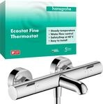 hansgrohe Ecostat Fine - Wannenthermostat Aufputz, Wannenarmatur mit