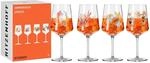 RITZENHOFF 6051004 Aperitifglas 500 ml - 4er Set - Serie Sommerrausch - Motiv