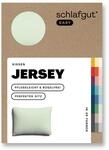 schlafgut Easy Jersey Kissenbezug 70x90 cm 100% Baumwolle, Green Light