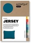 schlafgut Easy Mako-Jersey Kissenbezug 70x90 cm Petrol Deep (Dunkelpetrol) &ndash;...