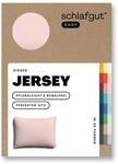 schlafgut Easy Mako-Jersey Kissenbezug 70x90 cm Purple Light (Rosa) &ndash; 100%