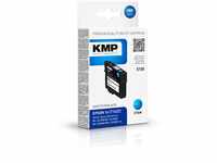 KMP Tintenkartusche für Epson WorkForce WF-2010W/WF-2510WF, E155, cyan