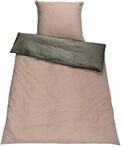 SETEX Chambray Bettw&auml;sche, Bezug f&uuml;r Bettdecke im Set mit Kissenbezug, 90 %