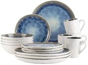 M&Auml;SER 934092 Serie Frozen, Geschirr Set aus Keramik f&uuml;r 4 Personen, 16-teiliges