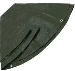 Polytarp Polytarp runde Holzplane, robust, 3 m Durchmesser, gr&uuml;n
