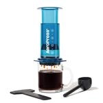 AeroPress Clear Blue Kaffeepresse, All-in-One-French-Press, manuelle Kaffeemaschine