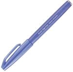 Pentel SES15C-V2X Brush Sign Pen blauviolett, Faserschreiber, pinsel&auml;hnliche Spitze,