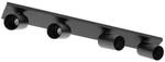 Arcchio Strahler Brinja (Modern) in Schwarz aus Aluminium (4 flammig, GU10) -