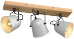 Lindby Strahler Adalin (Modern) aus Holz (3 flammig, E14) - Deckenlampe Deckenleuchte