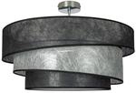 Lindby Deckenlampe Ayvira (Modern) in Schwarz aus Metall (3 flammig, E27) - Textil