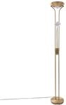 Lindby LED Stehlampe Josefin dimmbar (Modern) in Bronze aus Metall (2 flammig,)...