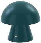 Lindby Pilzlampen Tischlampe kabellos, Pilz Lampe Touch tragbar dimmbar LED Pilzlampe