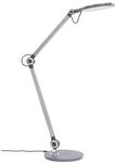 Lindby LED Tischlampe Nyxaris dimmbar (Modern) in Alu (1 flammig,) - Tischleuchte