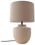Lindby Tischlampe Thalassia in Creme aus Keramik (1 flammig, E27) - Tischleuchte