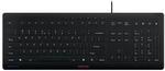 CHERRY Stream Protect Keyboard, kabelgebundene Tastatur mit abnehmbarem