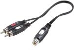 Speaka Cinch-Adapter KUPPLUNG/2X STECKER