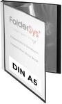 Pr&auml;sentation Display Book A5 40 H&uuml;llen PP schwarz