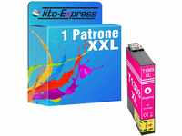 Tito-Express ProSerie 1x Patrone kompatibel mit Epson T1303 mit 20ml Magenta