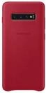 Leather Cover f&uuml;r Galaxy S10+ Rot
