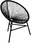 vidaXL Stuhl Lounge Sessel Gartenstuhl Esszimmerstuhl Korbsessel Gartensessel