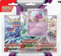 Pok&eacute;mon-Sammelkartenspiel: 3er-Pack (Forgita) Karmesin & Purpur &ndash; Entwicklungen in