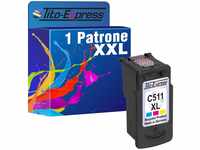 Tito-Express PlatinumSerie 1 Patrone für Canon CL-511XL Color IP2700 MP480...