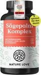 Nature Love S&auml;gepalm Komplex - 120 Kapseln - S&auml;gepalmextrakt, K&uuml;rbiskernextrakt,