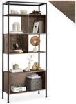 tectake&reg; Industrial Regal 5 Ebenen, 75 x 31 x 170,5 cm, B&uuml;cherregal,...