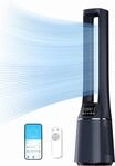 Midea MFP-120i (BL) 2 in 1 Turmventilator Leise 27dB Luftreiniger H13 True HEPA auf