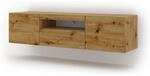 BIM Furniture Lowboard TV 150 cm - Universell Sideboard mit Laminierten Fronten,