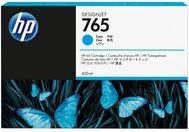 HP 765 400 ml Cyan Ink Cartridge DesignJet T7200