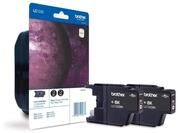 Brother LC1220BK Tinte Blister Twinpack schwarz fuer DCP-J525W J725DW J925DW